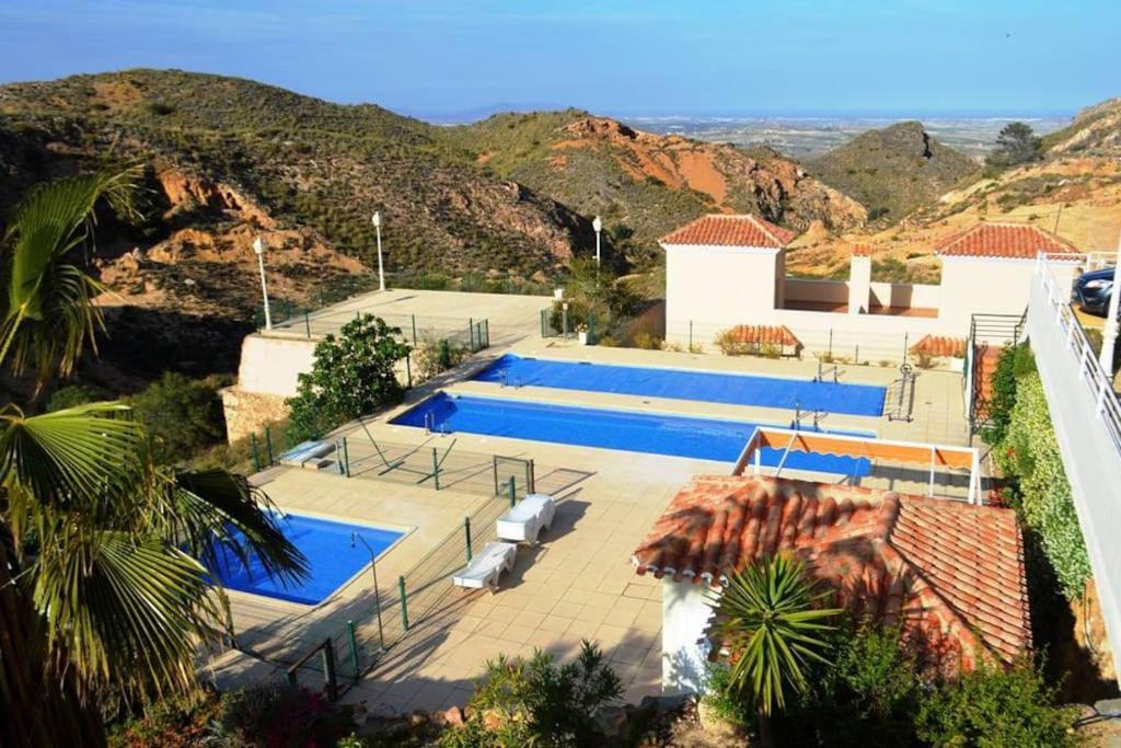 Vila Fantastic Mountain- And Sea View Casa Vista Bonita Bédar Exteriér fotografie